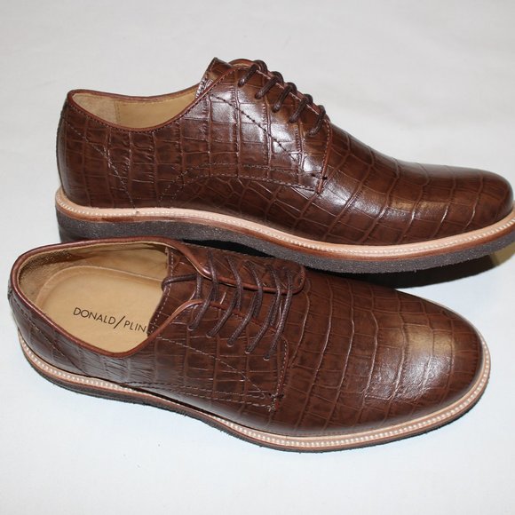 DONALD PLINER LANCE WALNUT CROCCO DERBY 8M main image 6